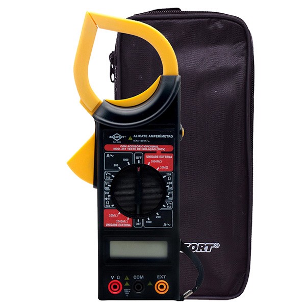 ALICATE AMPERIMETRO DIGITAL BRASFORT REF.8559