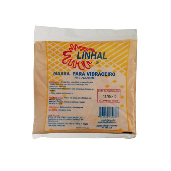 MASSA DE VIDRACEIRO 12 X 500 GR