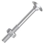 PARAFUSO FRANCES 5/16 X 2.1/2             ZINCADO