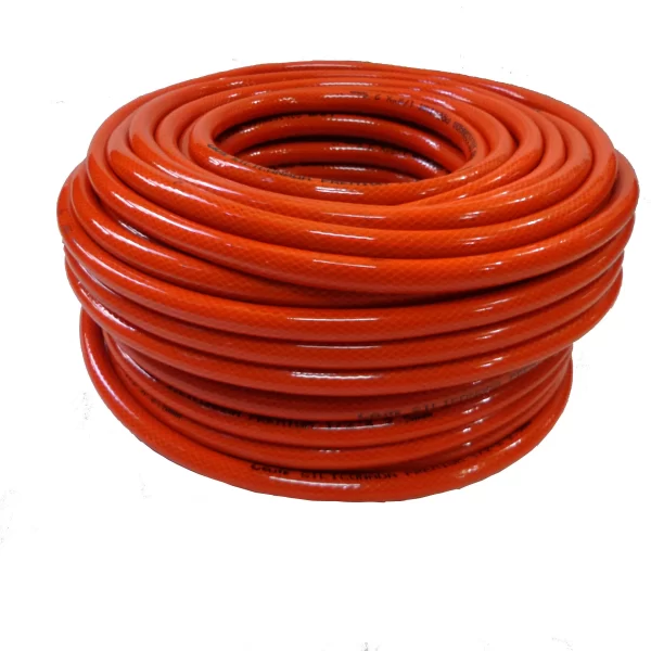 MANGUEIRA P/JARDIM 1/2"X 1,7mm LARANJA C/50MT