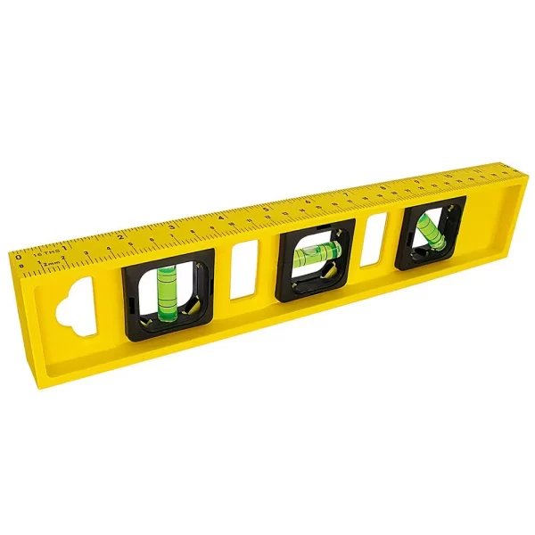 NIVEL DE PVC AMARELO 45 CM F-25