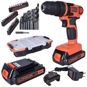 PARAFUSADEIRA/FURADEIRA 20V C/18 ACESS.+BOLSA LD120BH