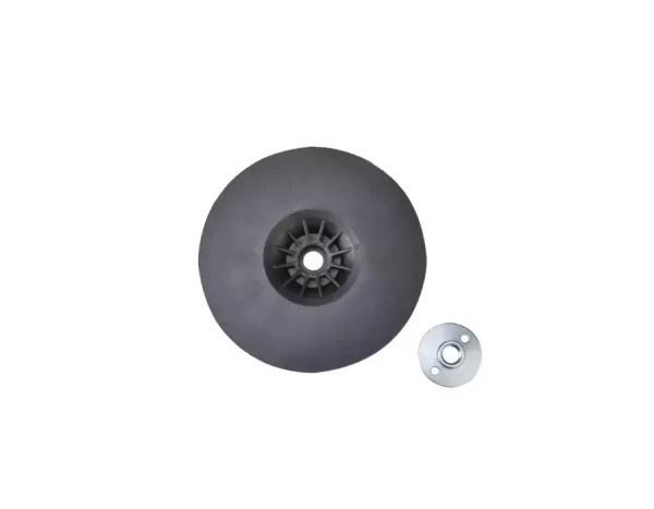 KIT 0220 M-220 SUPORTE DE DISCO DE LIXA RIGIDO 7" CINZA